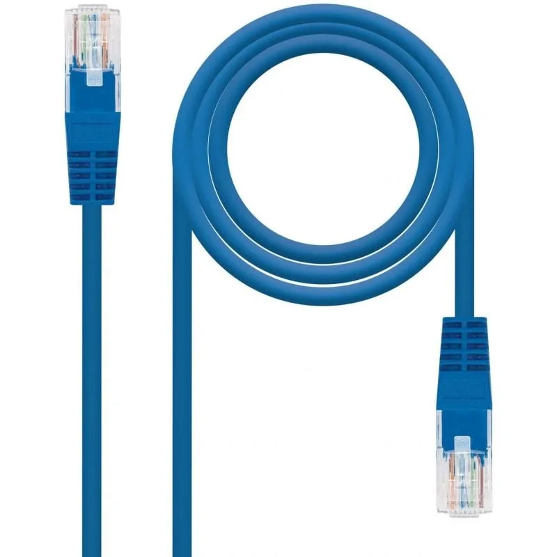 Cable de Red RJ45 UTP Nanocable 10.20.0102-BL Cat.5e, foto 2