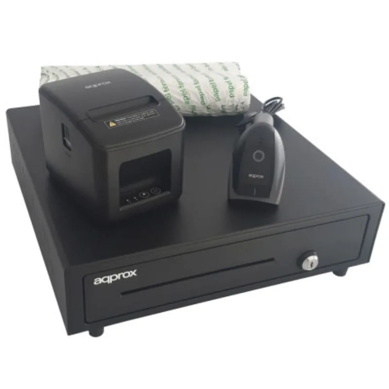 Pack Approx appPOSPACK4180LAN-2D Cajón Portamonedas