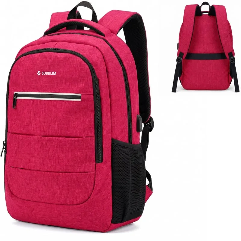 Mochila Subblim City Plus 26L Backpack para Portátiles hasta 15.6"