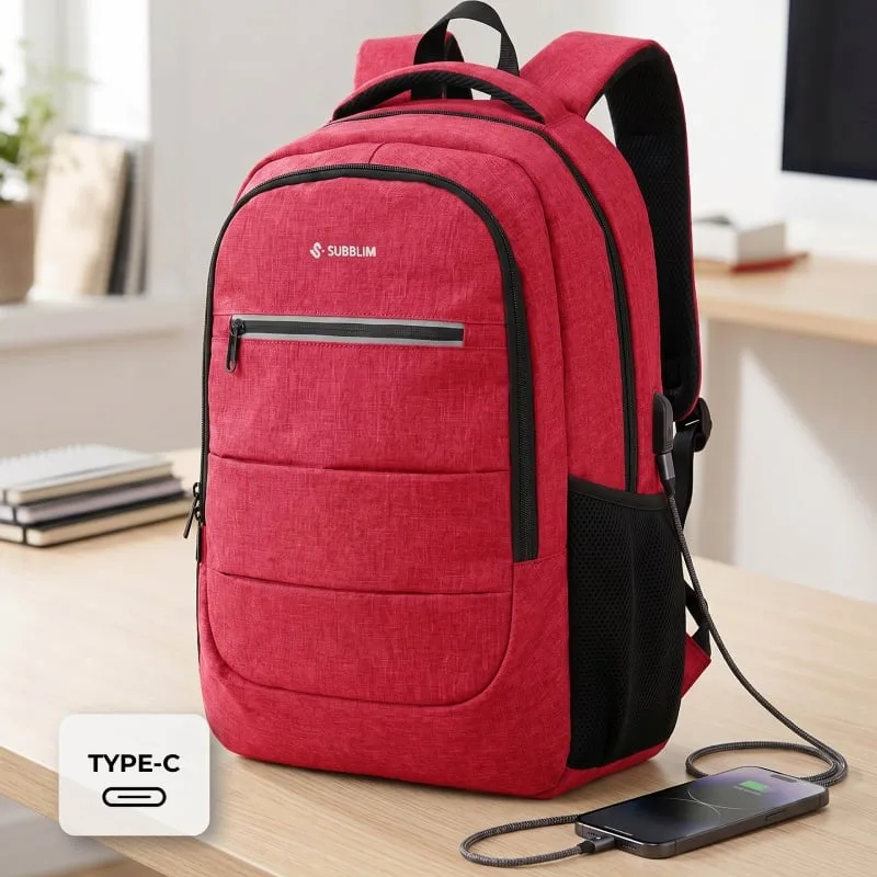 Mochila Subblim City Plus 26L Backpack para Portátiles hasta 15.6", foto 3