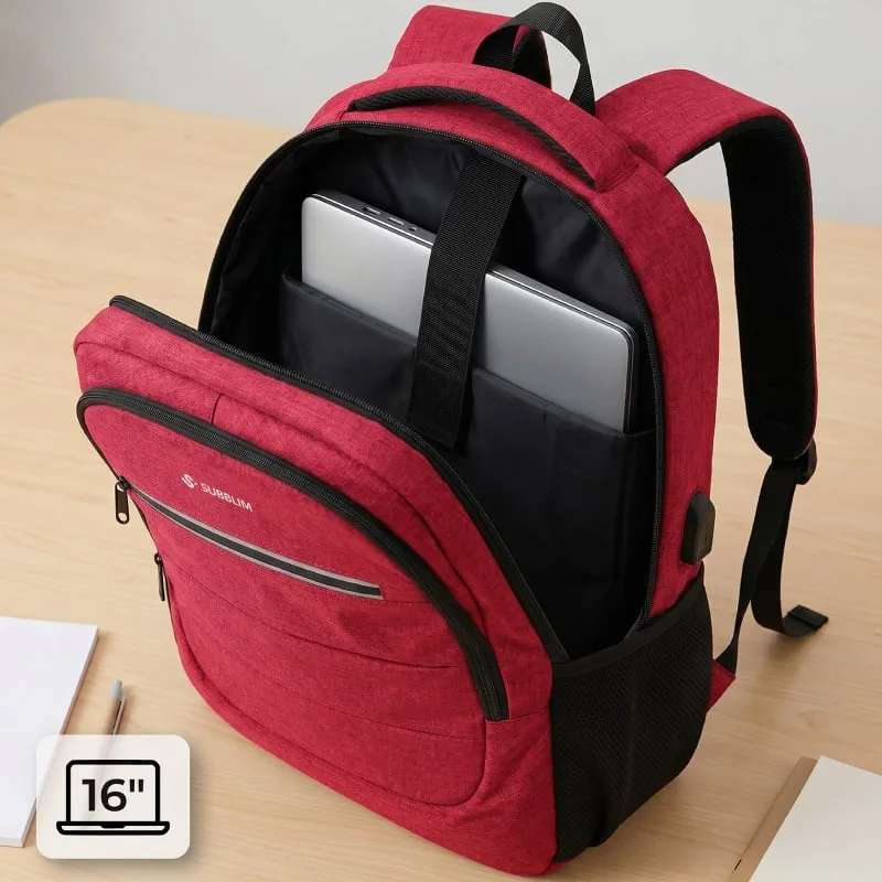 Mochila Subblim City Plus 26L Backpack para Portátiles hasta 15.6", foto 4