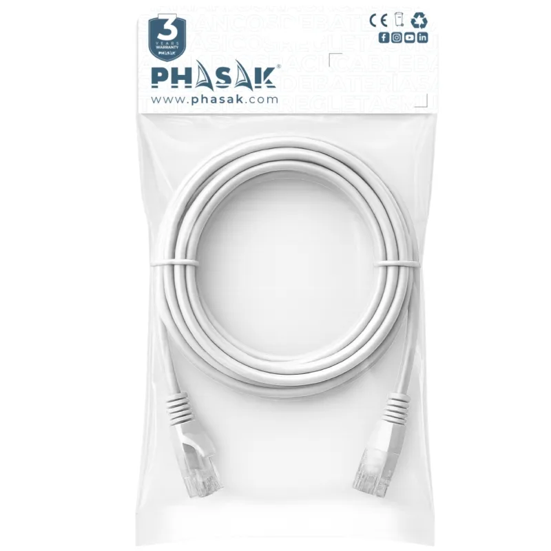 Cable de Red RJ45 S/FTP Phasak PHK 2002 Cat.6a, foto 2