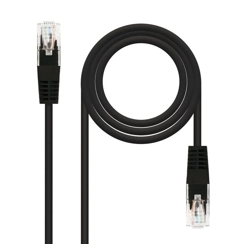 Cable de Red RJ45 UTP Nanocable 10.20.0400-L25-BK Cat.6, foto 2