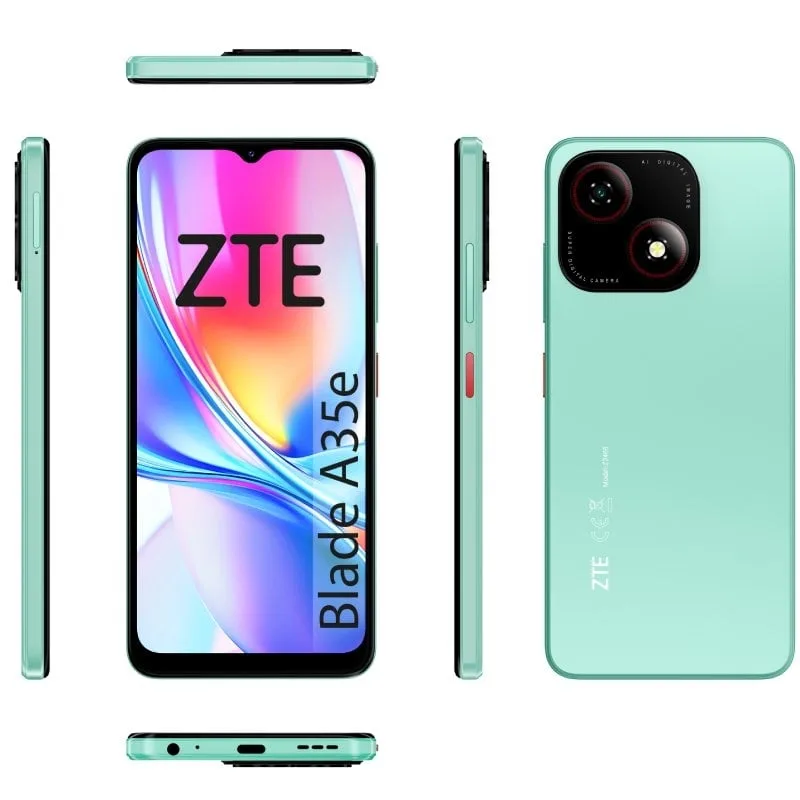 Smartphone ZTE Blade A35E 2GB, foto 3