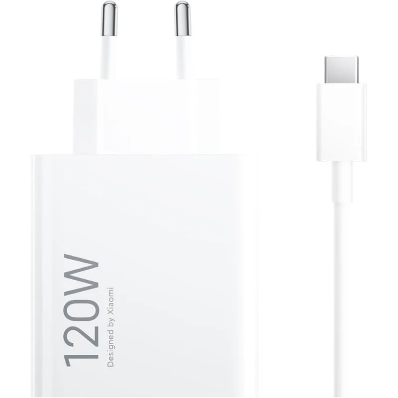 Cargador de Pared Xiaomi 120W HyperCharge Combo (Type-A)