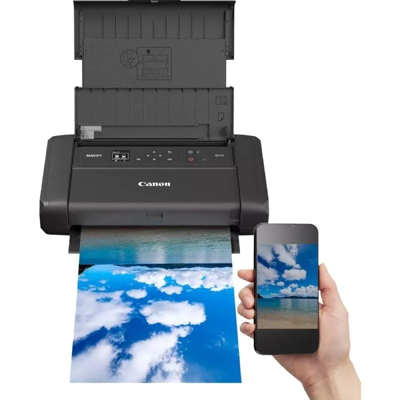 Impresora Portátil Canon MAXIFY BX110 WiFi, foto 3