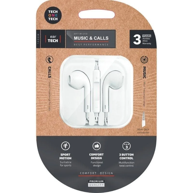 Auriculares Intrauditivos Tech One Tech earTECH TEC1001, foto 3