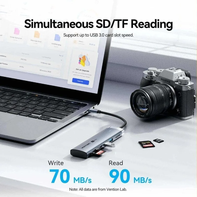 Docking USB Tipo-C Vention TPSHB, foto 4