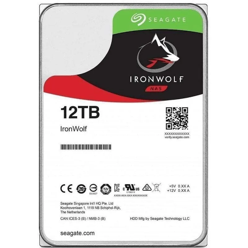 Disco Duro Seagate IronWolf NAS ST12000VN0008 12TB, foto 2