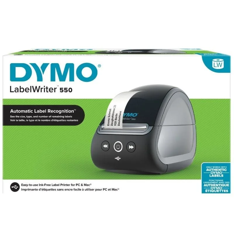 Impresora de Etiquetas Dymo LabelWriter 550, foto 2