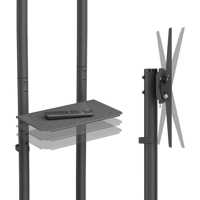 Soporte de Suelo Inclinable con Ruedas Aisens FT70TE-333 para TV 37"-70", foto 4