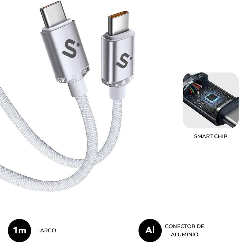 Cable USB 2.0 Tipo-C Subblim Optimus, foto 3