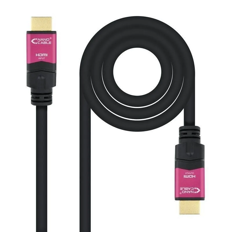 Cable HDMI 2.0 4K Nanocable 10.15.3725