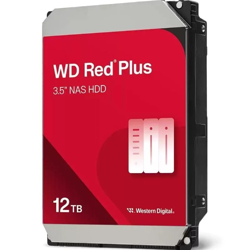 Disco Duro Western Digital WD Red Plus NAS 12TB