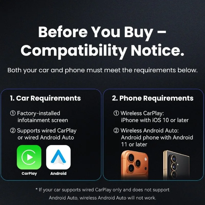 Adaptador CarPlay/Android Auto Inalámbrico Vention KRYH0, foto 5