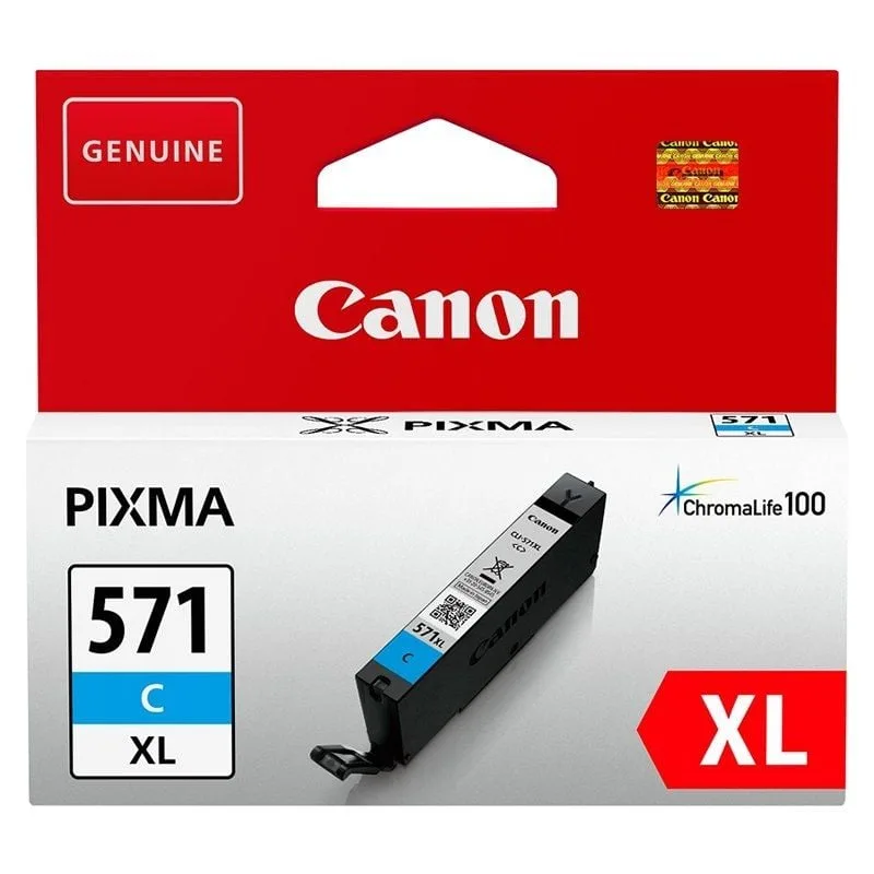 Cartucho de Tinta Original Canon CLI-571CXL Alta Capacidad