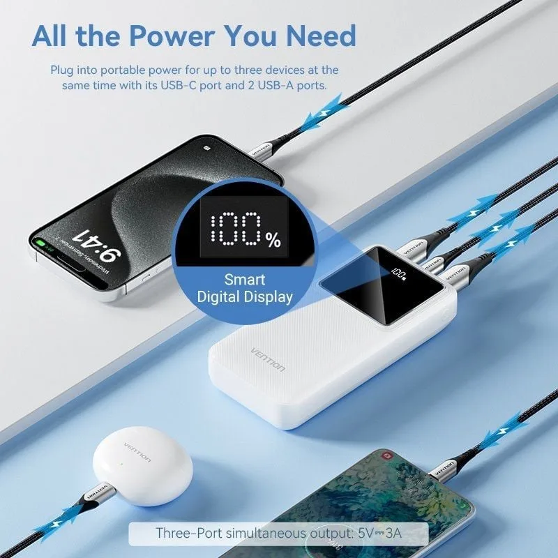 Powerbank 20000mAh Vention FHLB0, foto 4