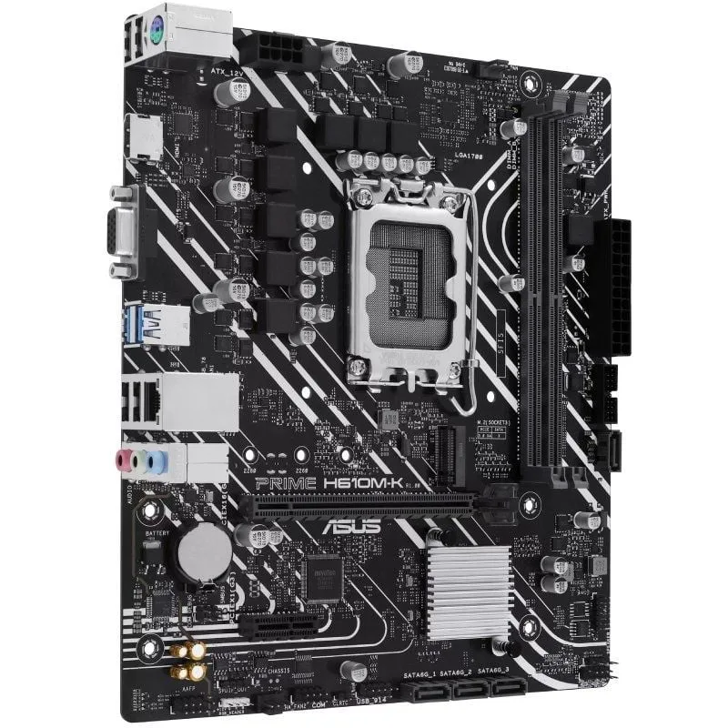 Placa Base Asus Prime H610M-K Socket 1700, foto 3