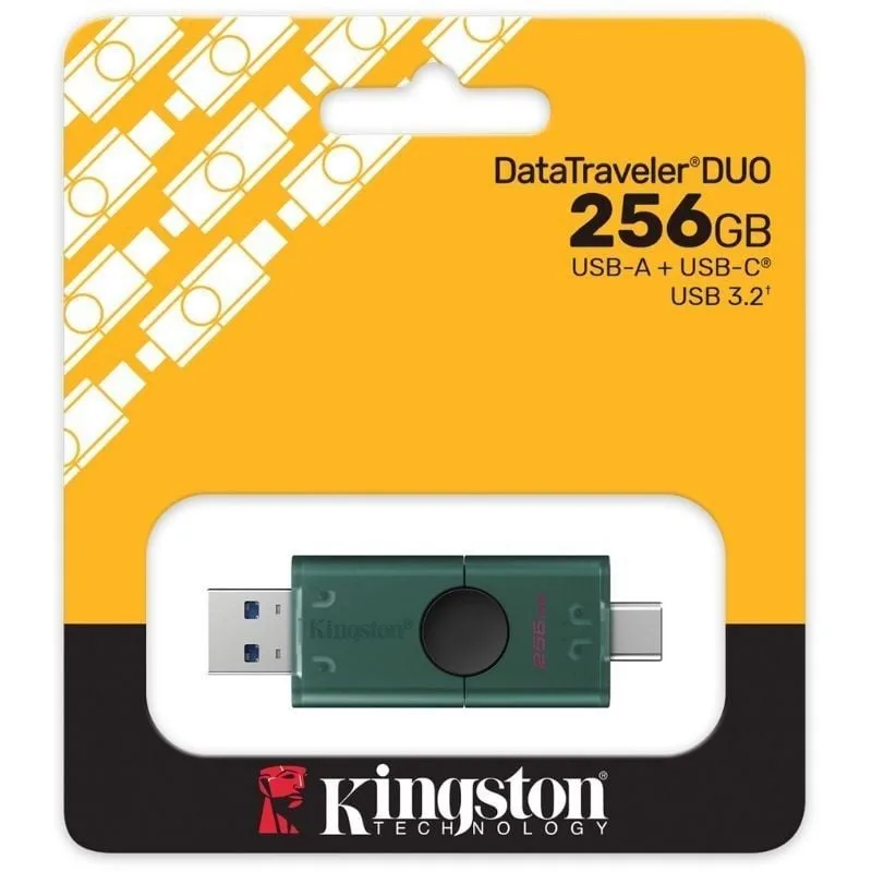 Pendrive 256GB Kingston DataTraveler Duo USB Tipo-C y USB 3.2, foto 4