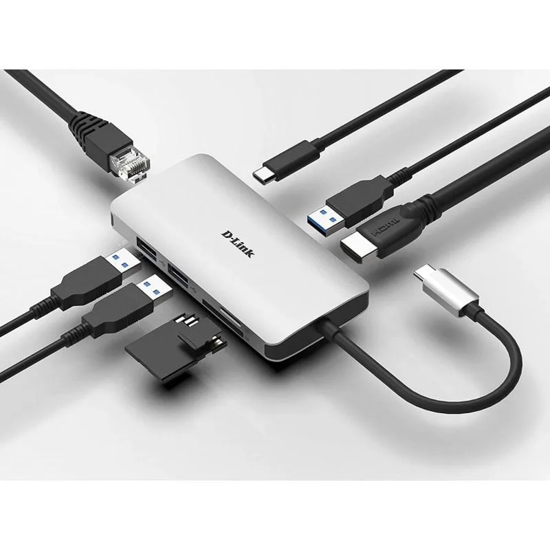 Docking USB Tipo-C D-Link DUB-M810, foto 4