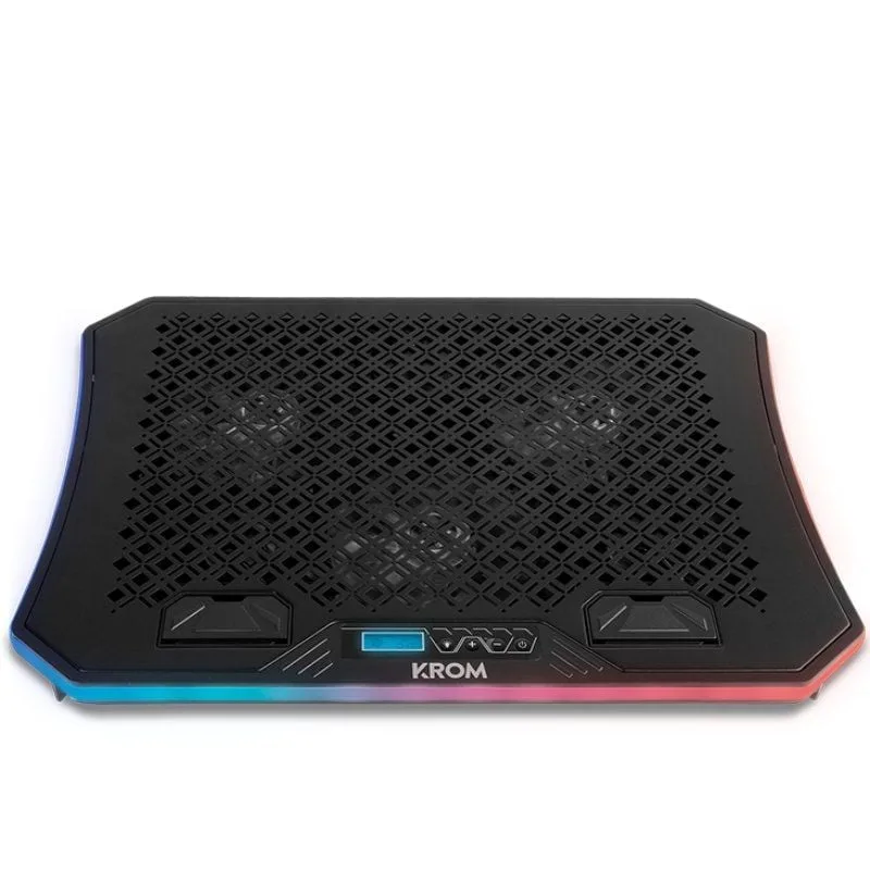 Soporte Refrigerante Krom Kooler para Portátiles hasta 19"
