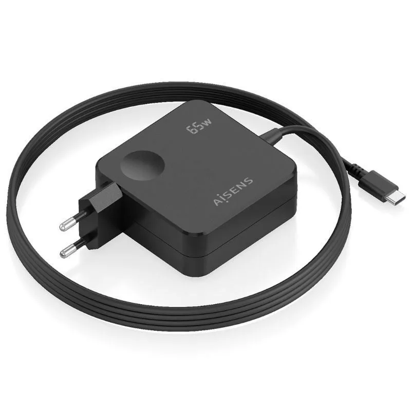 Cargador de Pared Aisens ASCH-1PD65WL80-BK