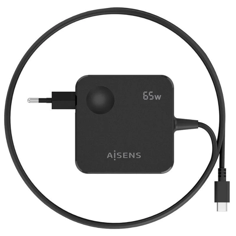 Cargador de Pared Aisens ASCH-1PD65WL80-BK, foto 3