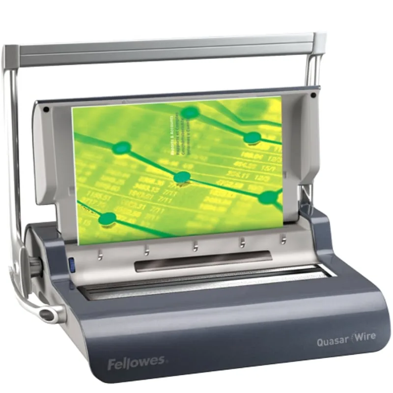 Encuadernadora de Canutillo Fellowes Quasar Wire