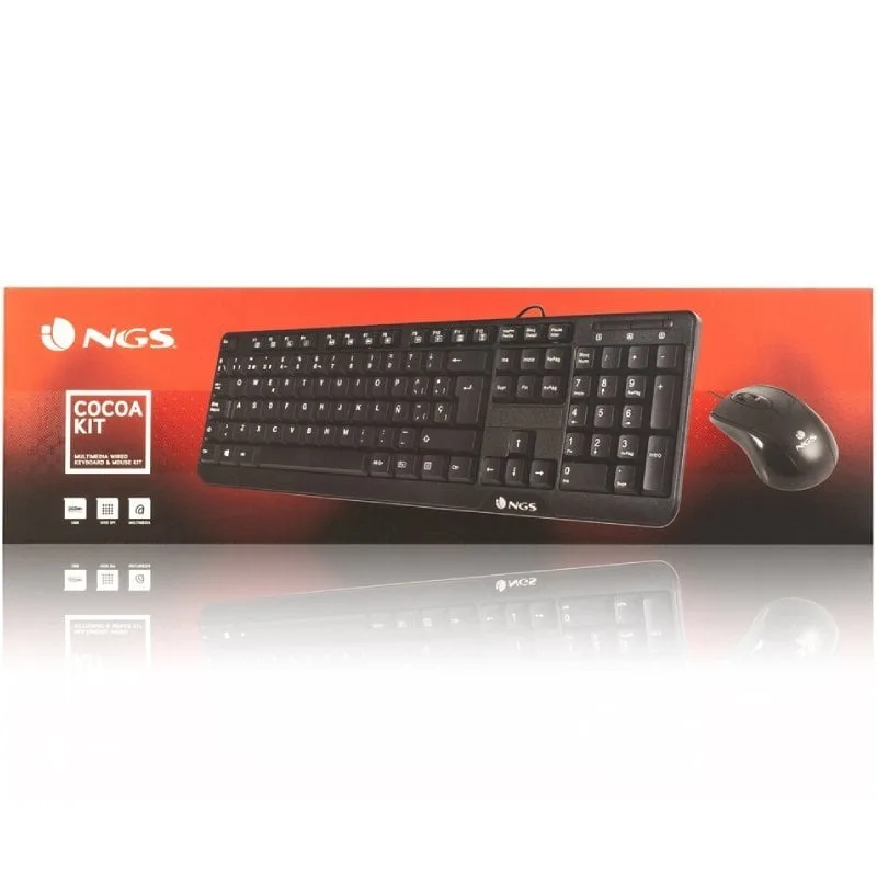 Teclado y Ratón NGS Cocoa KIT, foto 4