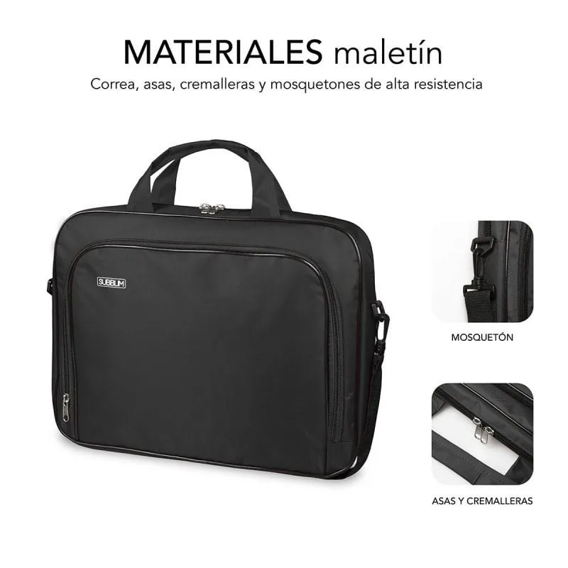Maletín Subblim Oxford para Portátiles hasta 16", foto 3