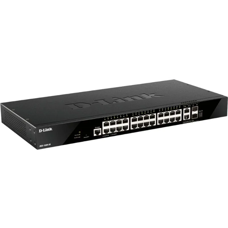 Switch Gestionable D-Link DGS-1520-28/E 24 Puertos, foto 2