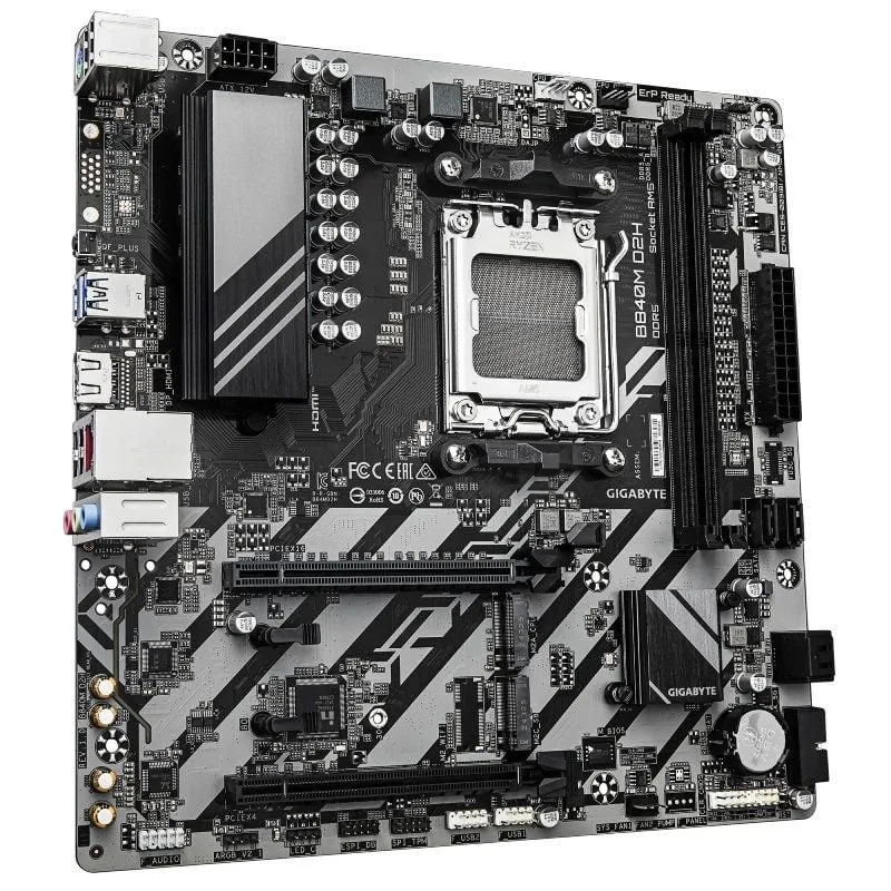 Placa Base Gigabyte B840M D2H Socket AM5, foto 3