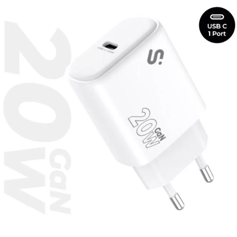 Cargador de Pared GaN Subblim 20W Charger USB C