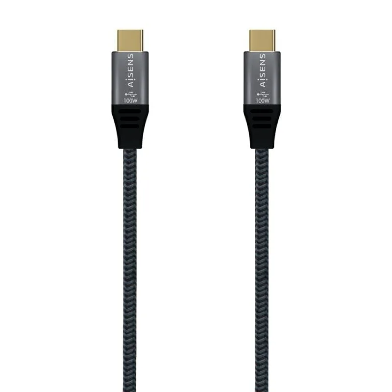 Cable USB 3.2 Tipo-C Aisens A107-0671 20GBPS 100W
