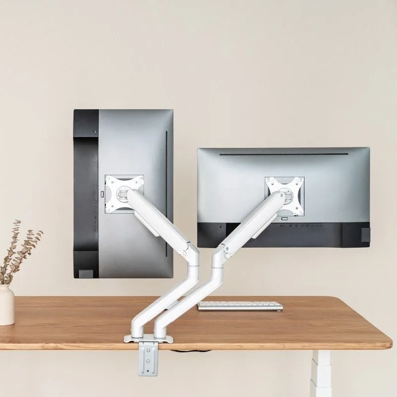 Soporte de Mesa para 2 Monitores TooQ DB4132TNR-W, foto 4