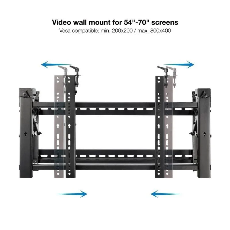 Soporte de Pared para Videowall Inclinable Tooq TQVW5470T para TV de 54-70", foto 3