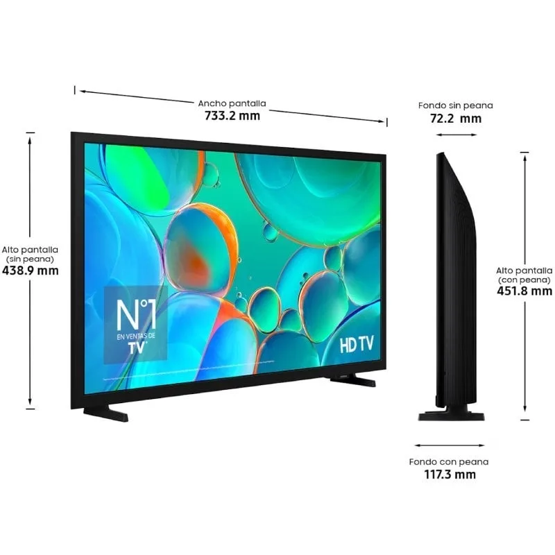 Televisor Samsung H5005 TU32H5005FK 32", foto 2