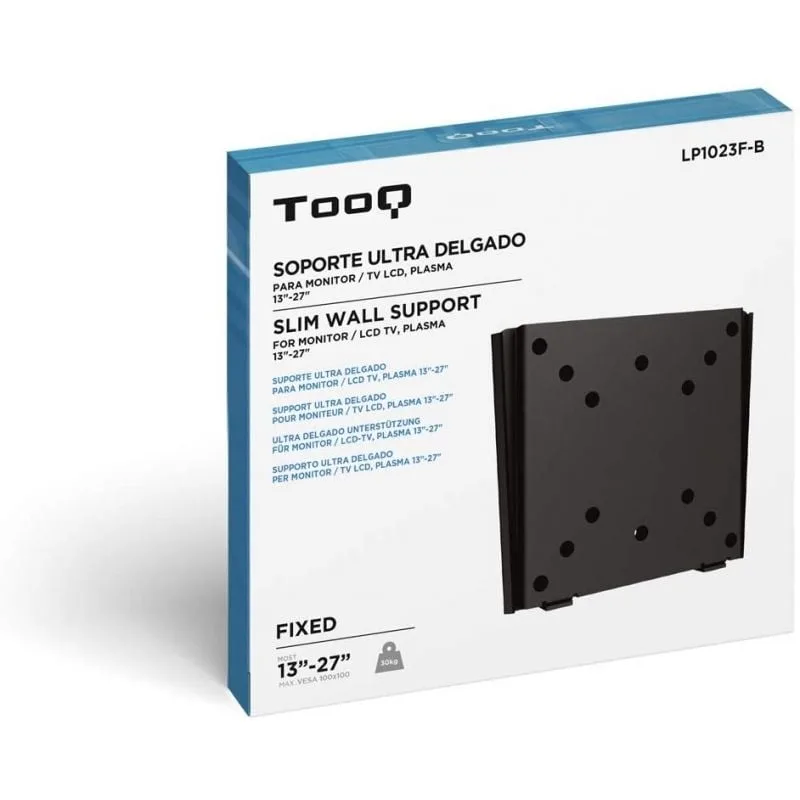 Soporte de Pared Fijo TooQ LP1023F-B para TV de 13-27", foto 5