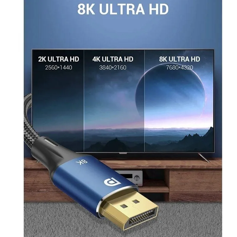 Cable DisplayPort 1.4 8K Vention HCELF, foto 4
