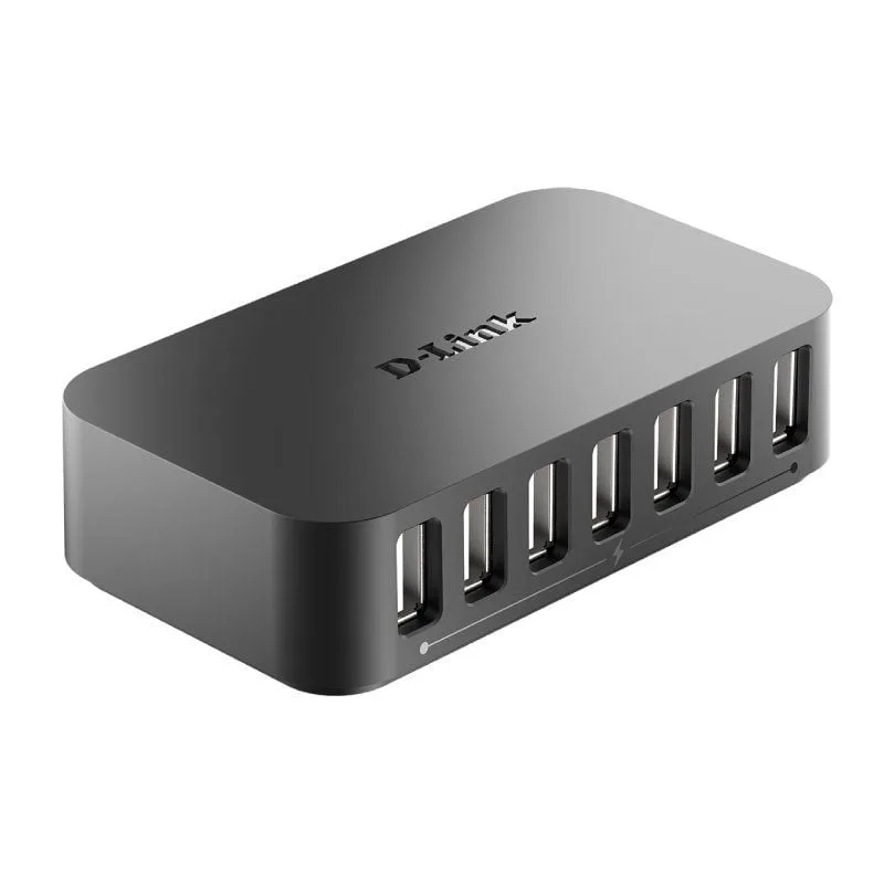 Hub USB 2.0 con Alimentación Externa D-Link DUB-H7, foto 2