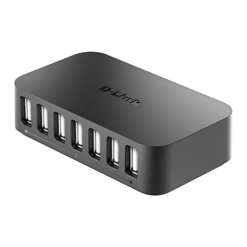 Hub USB 2.0 con Alimentación Externa D-Link DUB-H7, foto 3
