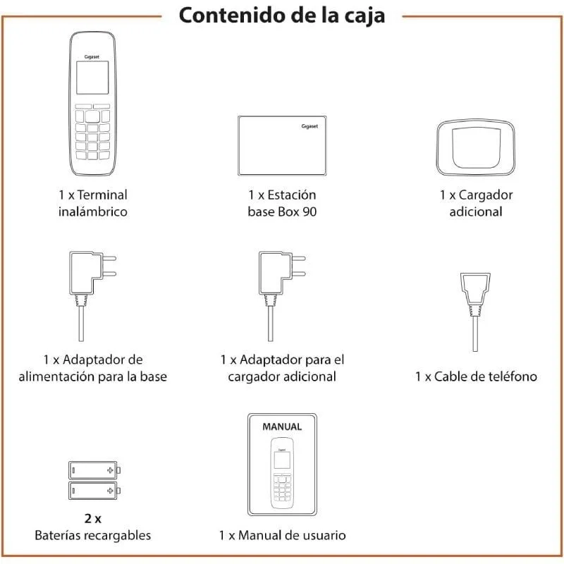 Teléfono Inalámbrico Gigaset CL390, foto 4