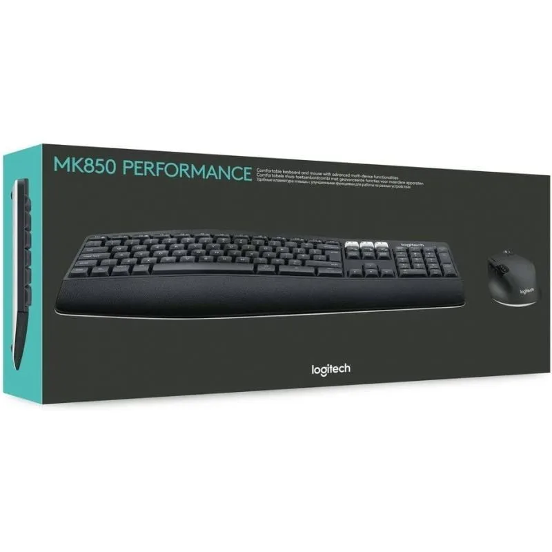 Teclado y Ratón Inalámbrico Logitech Unifying MK850 Performance, foto 5