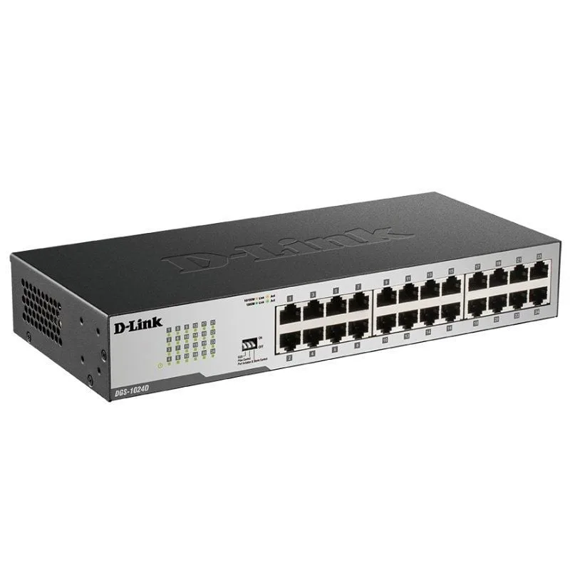 Switch D-Link DGS-1024D 24 Puertos