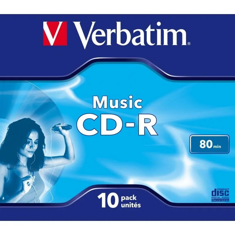 CD-R Verbatim Music 16X, foto 2