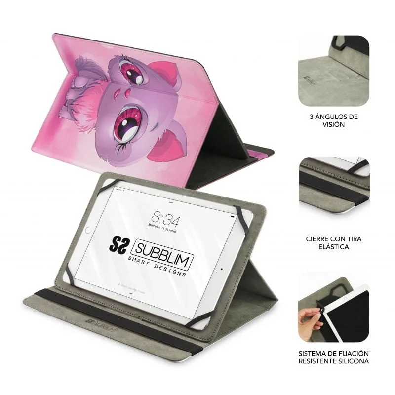 Funda Subblim Trendy Cat para Tablets de 10.1"-11", foto 2