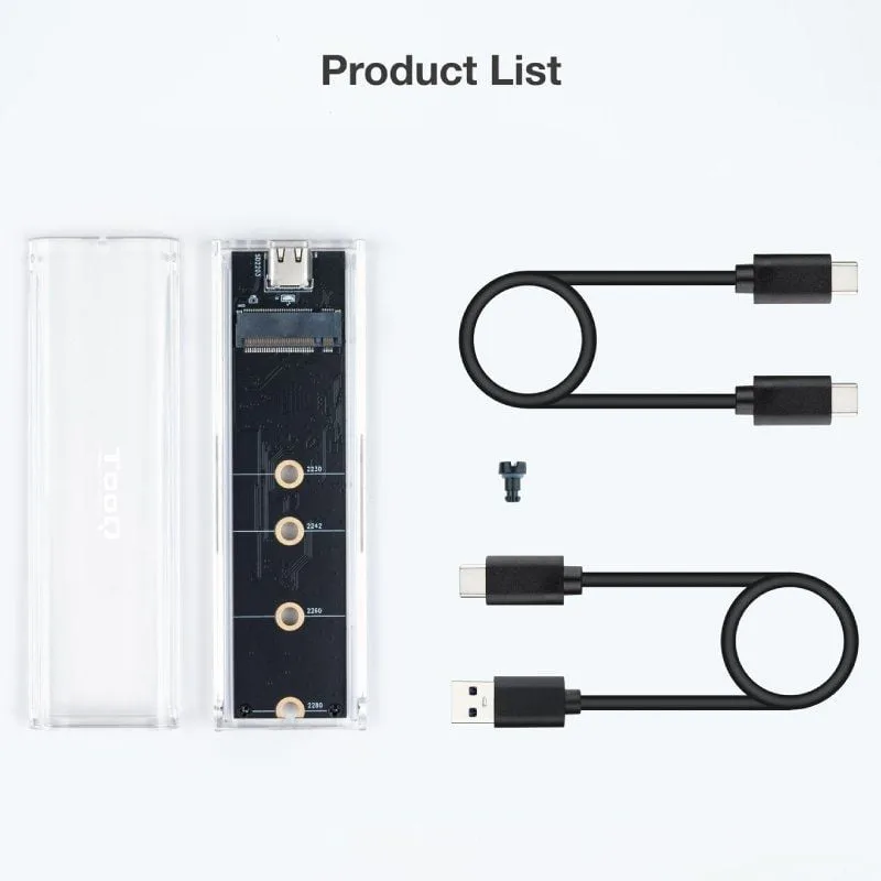 Caja Externa para Disco SSD M.2 NVMe TooQ TQE-2200, foto 4
