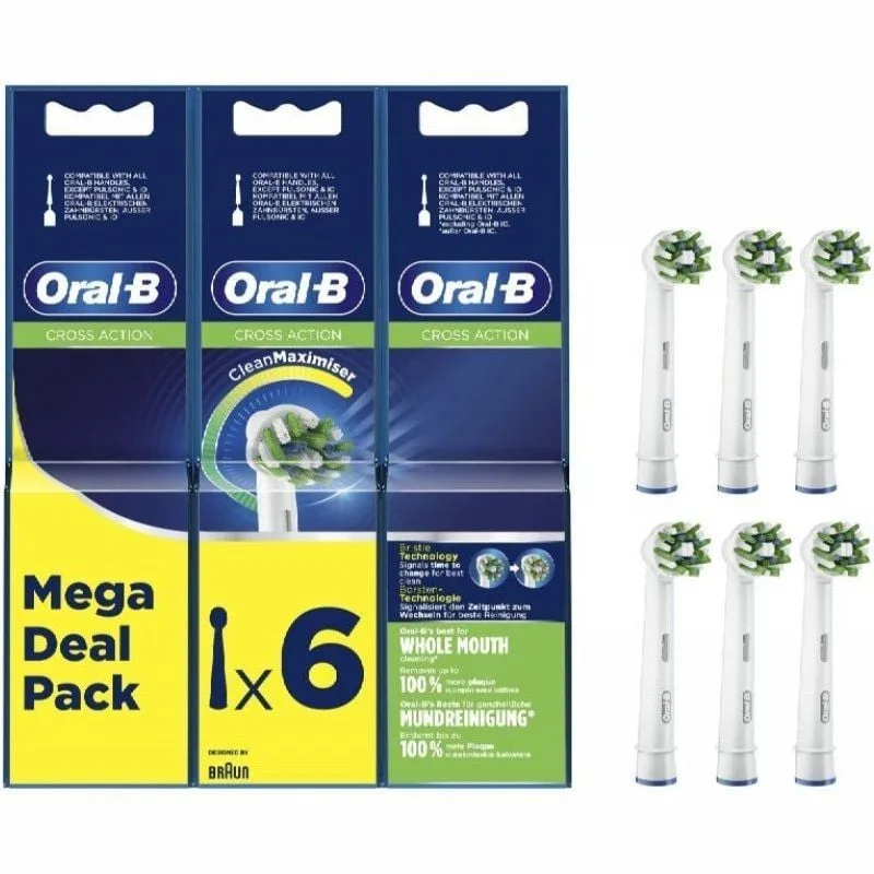 Cabezal de Recambio para cepillo Oral-B Pro Cross Action