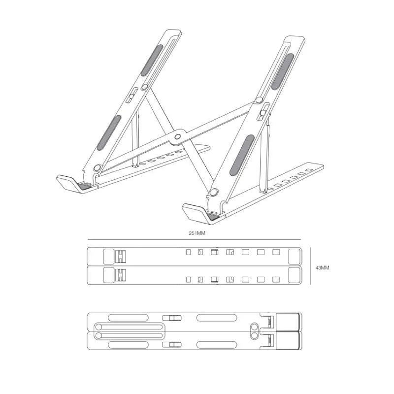 Soporte para Portátil/Tablet Aisens LPS2M-173 hasta 15", foto 4