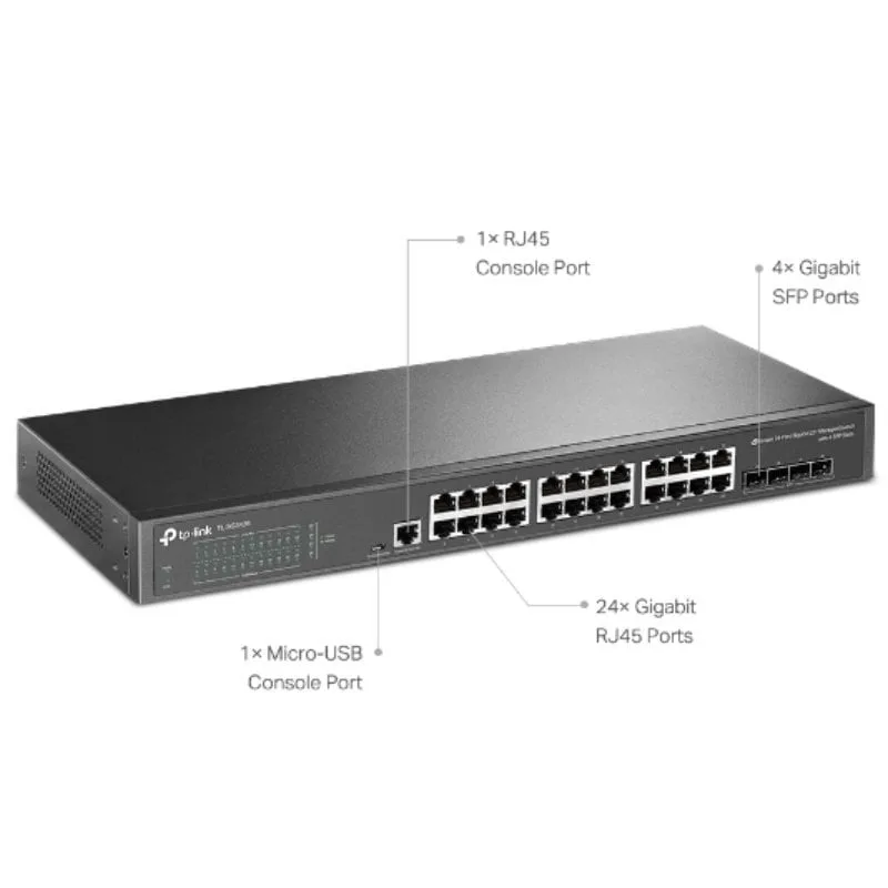 Switch Gestionable TP-Link Omada TL-SG3428 28 Puertos, foto 2